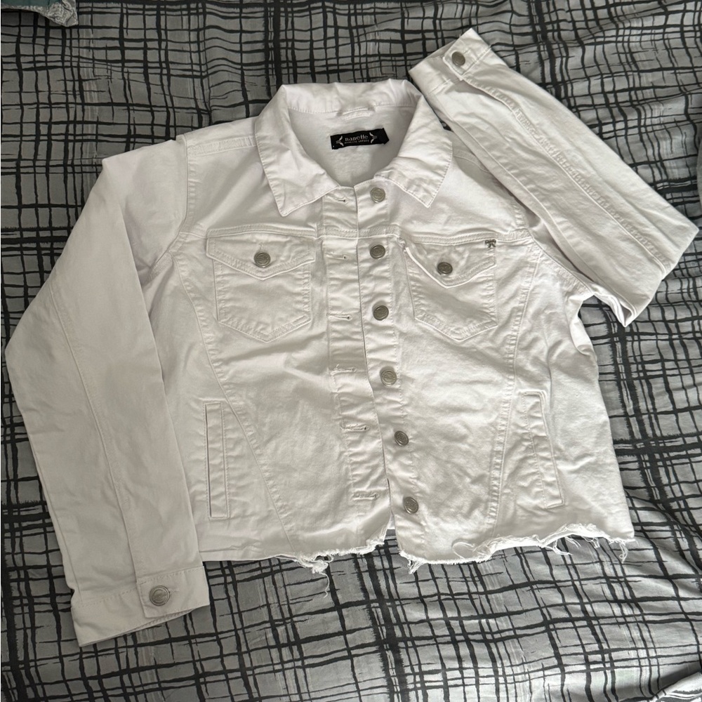 Nanette Lepore Classic White Jacket